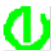 Green radio status icon.